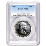1957 Franklin Half Dollar PR-67 PCGS