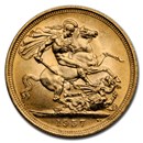 1957 Great Britain Gold Sovereign Elizabeth II BU