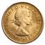 1957 Great Britain Gold Sovereign Elizabeth II BU