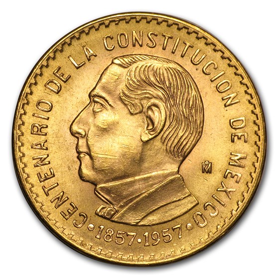 1957 Mexico Constitution Centennial Gold Medal 1957 Mexico Constitution Centennial Gold Medal
