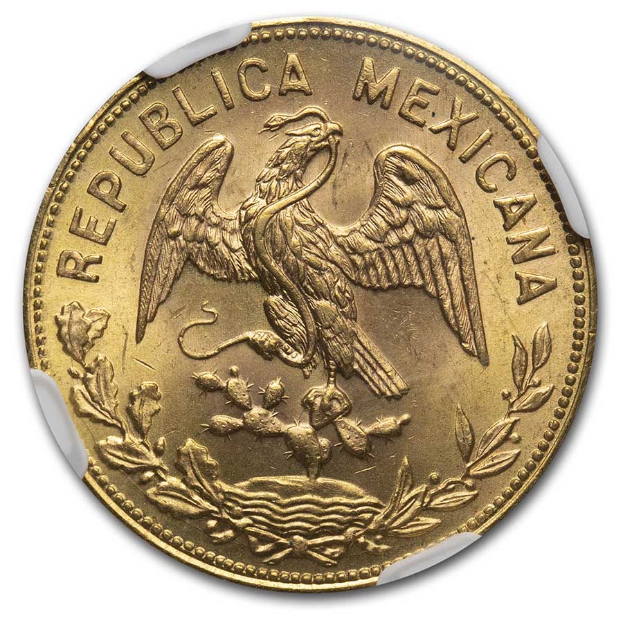 Buy 1957 Mexico Gold 10 Peso Constitution Centennial MS-63 NGC | APMEX