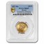 1957 Mexico Gold 10 Peso Constitution Centennial MS-65 PCGS