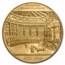 1957 Mexico Gold Medallic 50 Peso Constitution Centennial BU