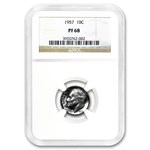 1957 Roosevelt Dime PF-68 NGC