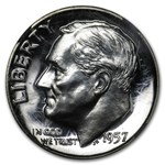 1957 Roosevelt Dime PF-68 NGC