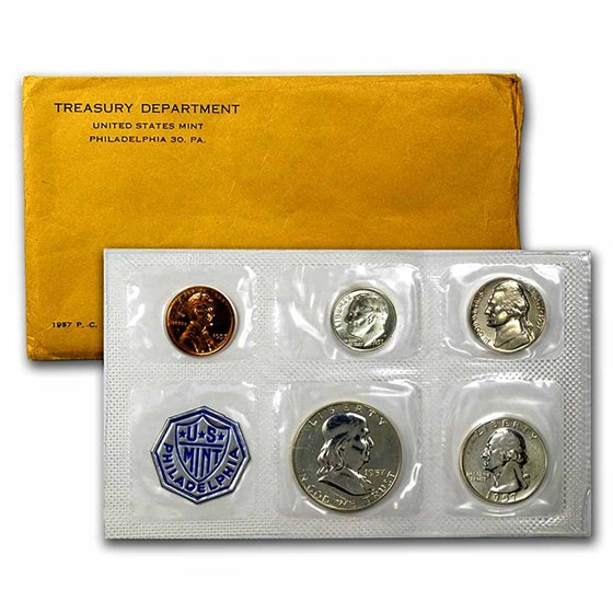 1957 U.S. Proof Set (Sealed Mint Envelope) 1957 U.S. Proof Set (Sealed Mint Envelope)