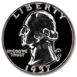 1957 Washington Quarter Gem Proof