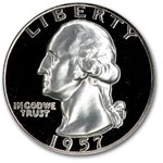 1957 Washington Quarter PF-67 NGC