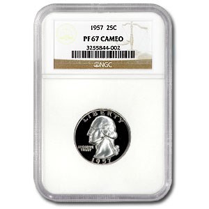 1957 Washington Quarter PF-67 NGC 1957 Washington Quarter PF-67 NGC