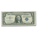 1957s $1.00 Silver Certificate AU