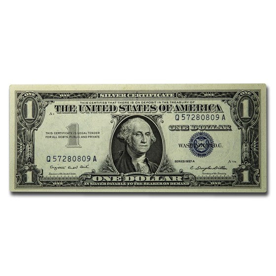 1957s $1.00 Silver Certificate CU 1957s $1.00 Silver Certificate CU