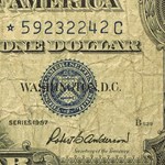 1957s* $1.00 Silver Certificate Cull/Good (Star Note)