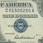 1957s $1.00 Silver Certificate VG/VF