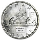 1958-1967 Canada Silver Dollar AU (ASW .60)