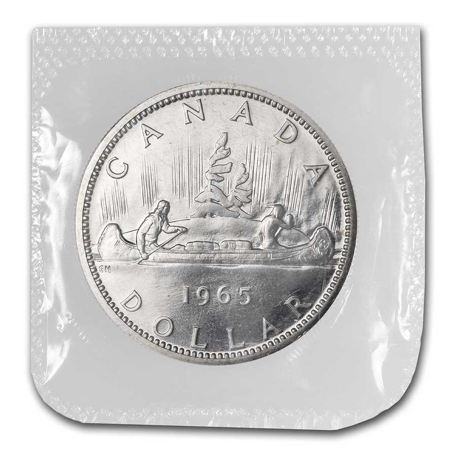 1981 CANADA VOYAGEUR DOLLAR PROOF-LIKE COIN 