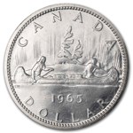 1958-1967 Canada Silver Dollar BU/Prooflike (Sealed)