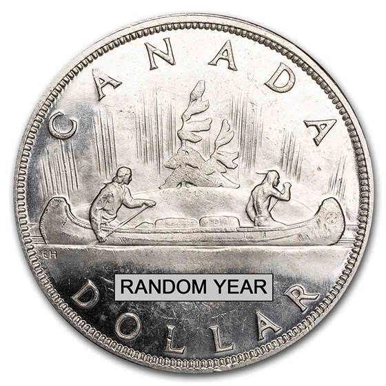 1958-1967 Canada Silver Dollar Cull (.800 Fine)