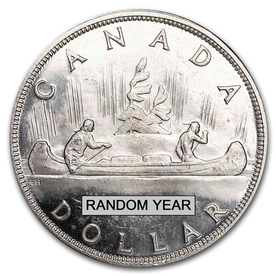 1958-1967 Canada Silver Dollar Cull (ASW .60)