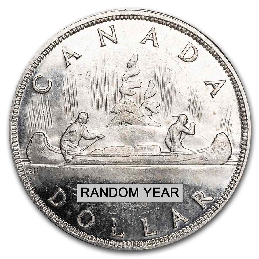 1958-1967 Canada Silver Dollar Cull (ASW .60)