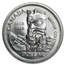 1958 Canada Silver Dollar British Columbia Totem Pole AU