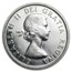 1958 Canada Silver Dollar British Columbia Totem Pole AU