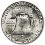 1958-D Franklin Half Dollar BU