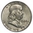1958-D Franklin Half Dollar Fine/AU