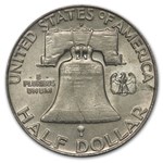 1958-D Franklin Half Dollar Fine/AU