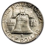 1958-D Franklin Half Dollar MS-64 NGC (FBL)