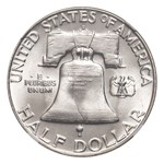 1958-D Franklin Half Dollar MS-65 NGC (FBL)