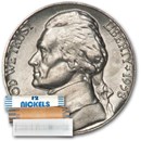 1958-D Jefferson Nickel 40-Coin Roll BU