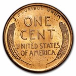 1958-D Lincoln Cent 50-Coin Roll Avg Circ