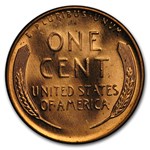 1958-D Lincoln Cent BU (Red)