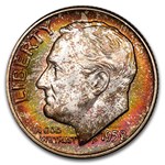 1958-D Roosevelt Dime MS-68 CACG (FB)