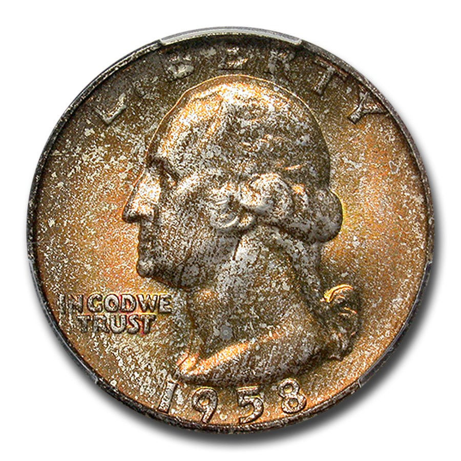 1958-D Washington Quarter MS-67 PCGS