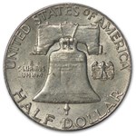 1958 Franklin Half Dollar Fine/AU