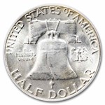 1958 Franklin Half Dollar MS-64 PCGS (FBL)