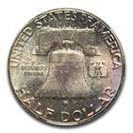 1958 Franklin Half Dollar MS-67 CACG