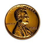 1958 Lincoln Cent Gem Proof (Red)
