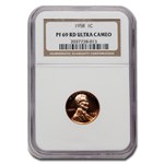 1958 Lincoln Cent PF-69 UCAM NGC (Red)