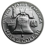 1958 Proof Franklin Half Dollar 20-Coin Roll