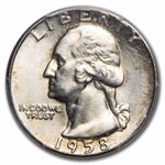 1958 Washington Quarter MS-65 PCGS
