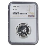 1958 Washington Quarter PF-66 NGC