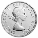 1959-1967 Canada Silver 50 Cents BU/Prooflike (Sealed)