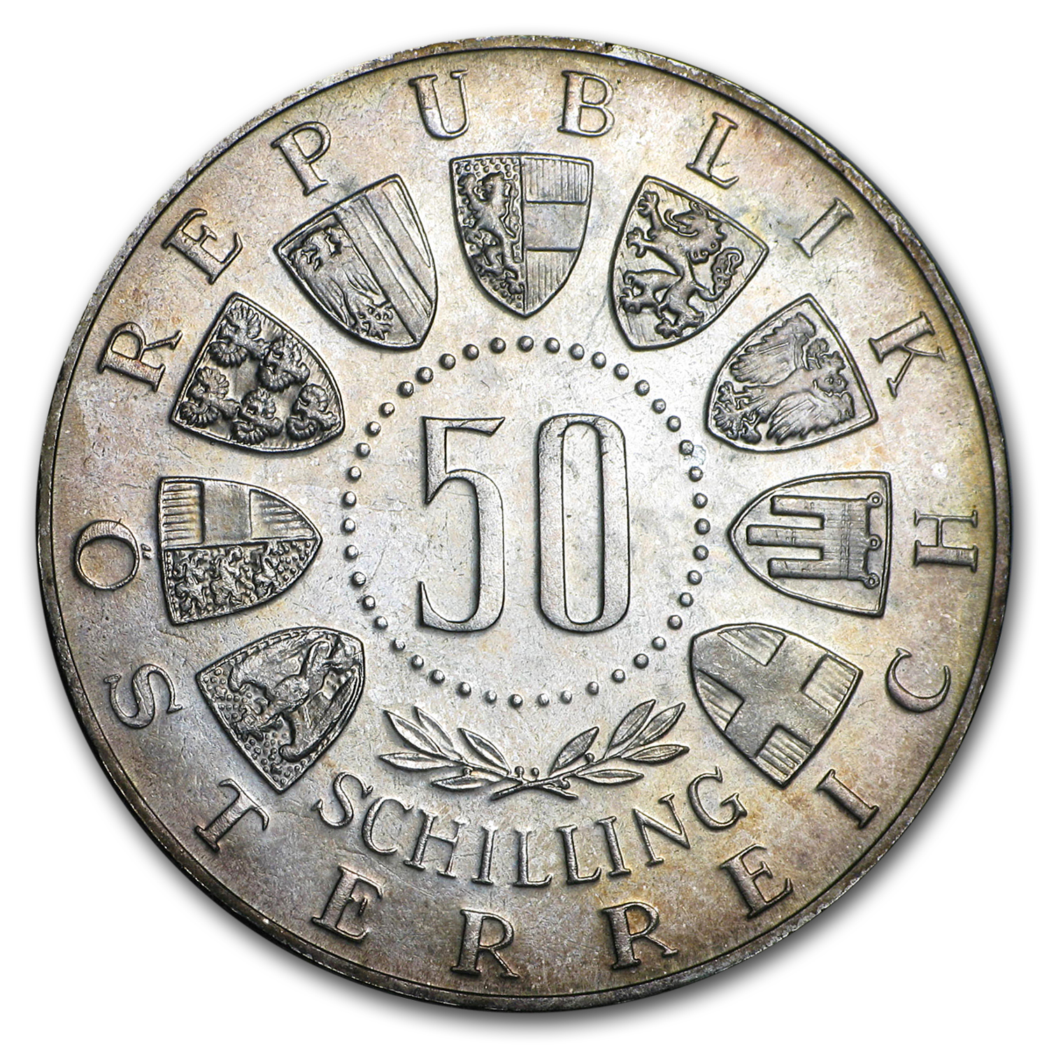 APMEX - 1959-1973 Austria Silver 50 Schilling Commemoratives