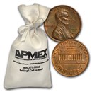 1959-1982 Copper Lincoln Cent 5000 Coin Bag ($50 FV)