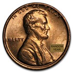 1959-1982 Copper Lincoln Memorial Cent 5,000 Bag BU (RED)($50 FV)