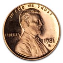 1959-1982 Lincoln Memorial Proof (Impaired)