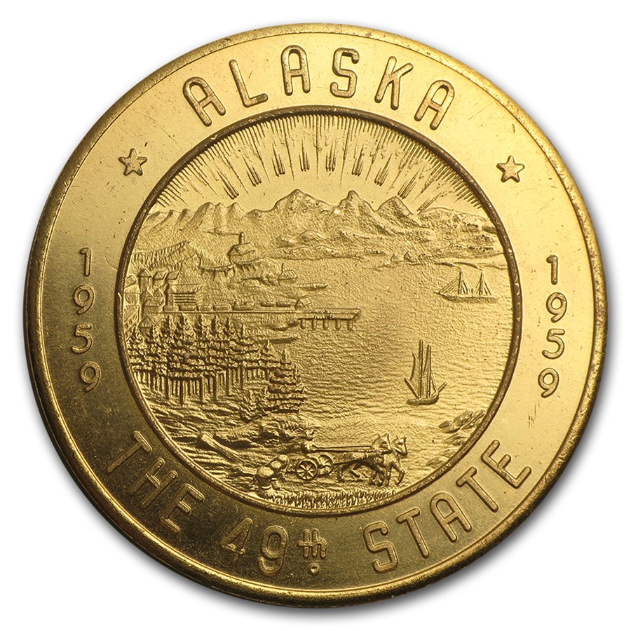 Buy 1959 Alaska Good for 1.00 in Trade BU APMEX