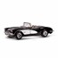 1959 Corvette 2 x 1 oz Silver Round & Die Cast Car Set - Black